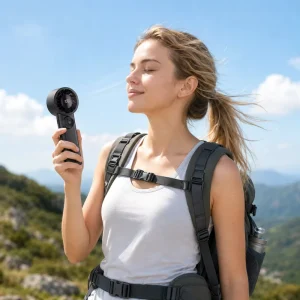 Compact Portable Handheld Fan Mini Cooling Fan with 3600mAh Battery for Office Travel Home Use