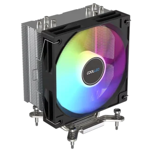 Computer Radiator A40 Single Tower Nickel Plated Four Hit CPU Air Cooler CPU Cooling Desktop Fan ARGB