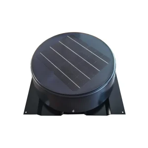 Container 10W Solar Vent Roof Mounted Corrugated Base Matched with Container Roof Ribs Max 530CFM 9 Inch Nylon Fan Blade