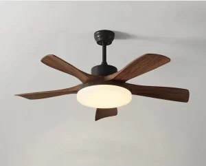 Contemporary LED Ceiling Fan with Lights and Remote Control Modern Lighting Fixture