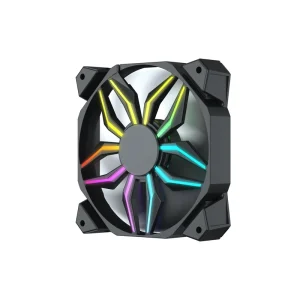 Cooler PC Cooling Fan High Performance ARGB RGB 120mm 140mm Double Ring Inner and Outside Light Fan