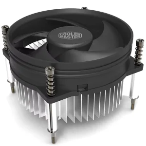 CoolerMaster CPU Radiator Desktop PC Silent Fan Heat Pipe Air Cooled Box I30 I50 I70 T20 T520 G200P Ball Bearing 21dBA