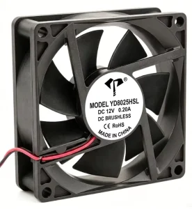 Cooling Fan 12V 24V 48V DC Axial Flow Fans DC 8025 CE Axial Fans