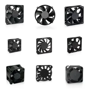 Cooling Fan 12V 24V Brushless Axial Fan Silent Ball Bearing High Air Flow Waterproof for Computer Inverter
