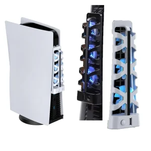 Cooling Fan 3 Speed Quiet Cooler Fans for PS5 Console Disc and Digital Edition