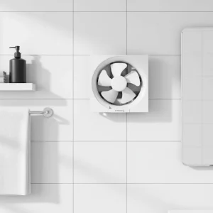 Cooling Fans Series Electric Plastic Ventilation Exhaust Fans AC 220V OEM ODM High Air Volume Wall Mounted for Bathroom Kitchen