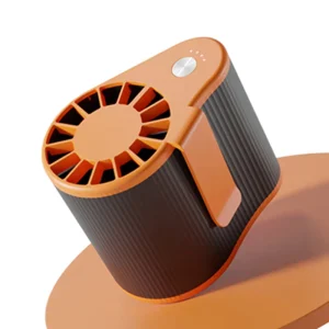 Cooling Plate Fan Mini Hanging Fan Portable Waist Clip Fan Rechargeable Outdoor Sport Wearable Fan