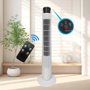 Cooling Tower Fan for Room Silent Tower Fan Mini Silent Digital Tower Fan With Remote Control