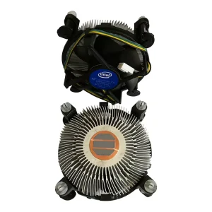 Copper CPU Cooler Radiator Fan for Intel LGA1200 LGA1155 1156 1150 DC 12V 2.5W 4Pin Computer Case Application
