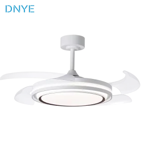 Copper Motor Indoor Low noise Ceiling Fan with LED Lighting Adjustable Remote Control Suitable for Home Living Room Dining Room
