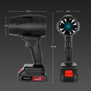 Cordless Industrial Grade Plastic Mini Leaf Blower Rechargeable Lithium Ion Battery Turbo Fan for DIY