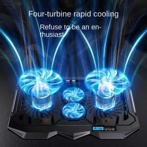 Core Ice Zun K22 ABS Material Air Cooled Notebook Radiator Base E Sports Quiet Game Heat Dissipation Stand Board Pad Cooling