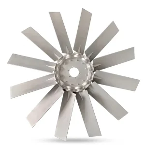 Corrosion Resistant Aluminum Alloy Axial Flow Fan Blades Lightweight Durable Impeller for Marine and Industrial Use