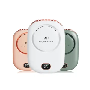 Cross Border New High Digital Display Bladeless USB Powered Silent Fan