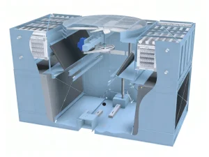 Cross Flow Type Tube Box Type Closed Cooling Tower Carbon Steel Hot dip Galvanized Material
