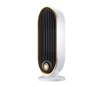 Cross-border New Style Small Fan for Household Office Use Dual-Purpose Heating Cooling PTC Heating Element Desktop Gift