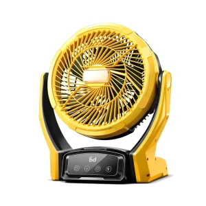 Cross-border Smart Camping Fan Multifunctional Voice Portable USB Outdoor Fan Illuminable Long Life