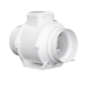 Custom Electric Plastic Axial Blower Fan for Household Use 3 12inch Inlet Duct Exhaust Fan Ventilation Fan