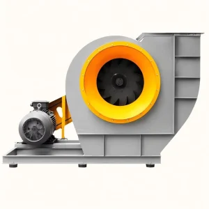 Custom High-Pressure External Rotor Compact Centrifugal Fan Low Noise Radial Blower Cast Iron Exhaust Ventilation Heat Pump Air
