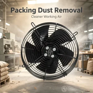 Custom Industrial Wall Fan Durable Metal Blade Exhaust Fan Low Noise Cooling Ventilator for Workshop Garage
