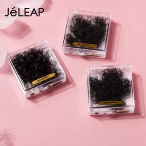 Custom Label Handmade 8 18mm Loose Pre Made Korean PBT Volume Fans Eyelash Extensions with Custom Logo