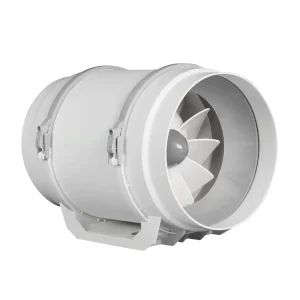 Custom Logo Brand 10 Inch Air Duct HVAC Axial Exhaust Fan for Poultry Farm House Exhausted Variable Speed Mixed Flow In Line Fan
