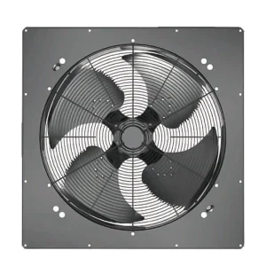 Custom Low Noise Exhaust Ventilator Industrial Electric 940 RPM Three Phase Rotor 1800W Axial Flow Fan