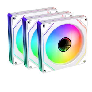 Custom OEM 120x120x25mm ARGB PC Cooling Fan 32CFM with Hydraulic Bearing CPU GPU PS5 Aluminum Computer Case Heatsink