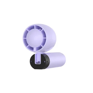 Custom Portable Mini USB Fan Summer Foldable Portable Fans 3 Speed USB Rechargeable Fan With Display Screen