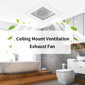 Custom Powerful Centrifugal Ceiling Exhaust Fan for Kitchen Toilet Room Ventilation Smoke Extraction