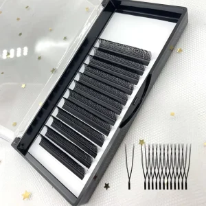 Custom YY U Shape Eyelash Extensions Private Label Premium Lashes