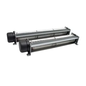 Customizable 12VDC Mini Tangential Fan Low Noise and 25*150 Cross Flow Stainless Steel Blades Factory Supported OEM