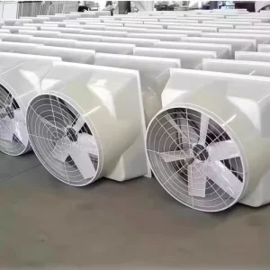 Customizable 1460 Type Glass Fiber Reinforced Plastic Negative Pressure Exhaust Fan Shell Horn Shell Mouth Fiberglass Equipment