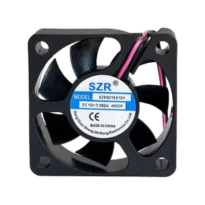 Customizable 50x50x15mm Sleeve Bearing Plastic Brushless DC Axial Flow Fans 5015 Screw Mounting 5 12 24V DC Cooling Fan OEM ODM