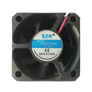 Customizable 50x50x20mm 5 12 24V Ball Bearing Mini DC Axial Flow Fans SZR5020 4000 6500RPM Brushless DC Air Cooling Fans OEM ODM