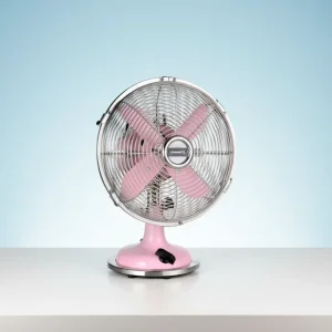 Customizable High Speed Vintage Style Metal Desktop Fan New Style Multi Speed Tabletop Air Cooling Electric Mechanical Hotel Use