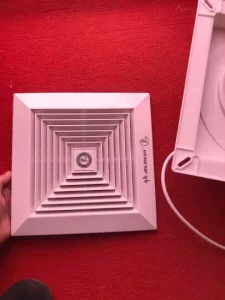 Customizable ODM OEM Low Noise Ceiling Mount Ventilation Exhaust Fan with Plastic Blades