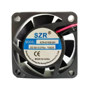 Customizable SZR4015 4000 10000RPM Industrial DC Axial Flow Fans 40x40x15mm Screw Mounting DC Air Cooling Fans OEM ODM Supported