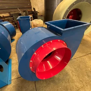 Customizable Voltage Industrial Radial Fans 380V Centrifugal Motor in Carbon Steel Stainless Steel for Dust Collectors