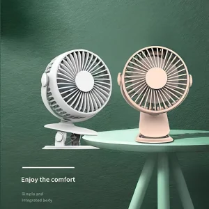 Customization Household Dormitory Small Portable Desk Oscillating Fan Usb Mini Flexible Clip on Fan