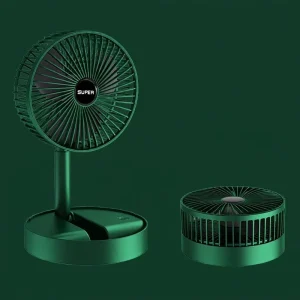 Customization Personalised Mini Round Folding Table Telescopic Fan