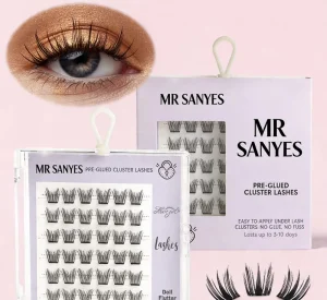 Customize MR Sanyes High Quality Fan Lash Extensions Soft Lightweight Volume Lashes From Quality Materials to Beautiful Lashes
