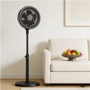 Customized 10-inch Small Electric Fan with 90° Oscillation Degree for High-speed Standing Fan