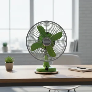 Customized Color Electric Full Metal Antique and Retro Mechanical Control 3 Speed Outdoor Household Table Fan