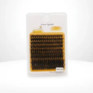 Customized DIY 3D Effect Faux Mink Cluster Eyelashes Kit Handmade 3D Segment Variety Fan Lashes for Lash Extensions