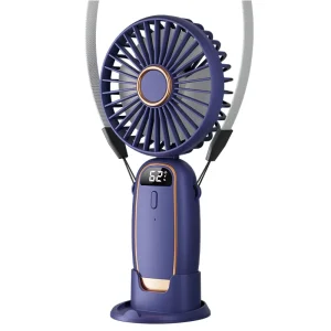 Customized Portable Travel Mini Fan Good Quality Wearable Battery Powered Fan for Home Car Outdoor & Hotel Use