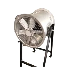 Customized Production Mobile Portable Post Axial Flow Exhaust Fan Tube Axial Air Exhaust Supply Fan