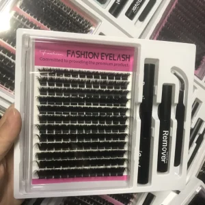 Customizes Segmented Eyelashes Cluster Lash Clusters Diy Lash Extension Kit Individual Cluster Fan Lashes