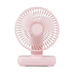 D606 Silent Adjustable Angle Table Fan Home Dormitory Desktop Usb Rechargeable Fan 3600mah
