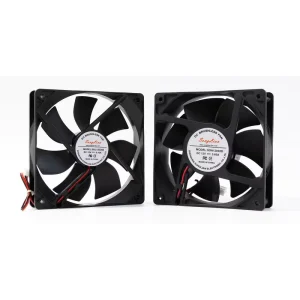 DC 12V 24V 48V Axial Cooling Fan 8025 9025 12025 12038 High CFM Plastic Blade Ball Bearing Cooler Fan PC Inverter Refrigerator